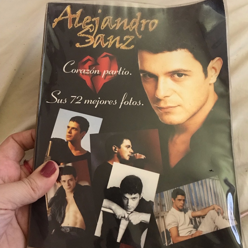 Alejandro Sanz Picture Collection Album from 1998